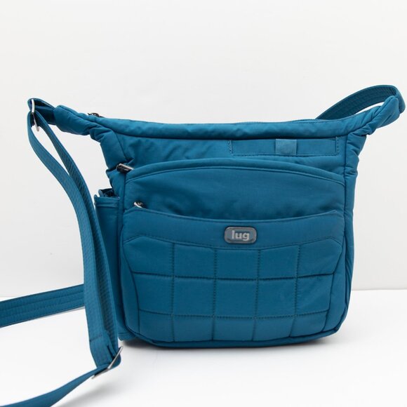 lug | Bags | Lug Flutter Purse Quilted Organized Crossbody Bag Nylon ...